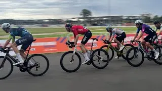 Thumbnail: TDU: SHANE MILLER GAVE ME SOME ADVICE! + GCN PRESENTER CRIT RACING