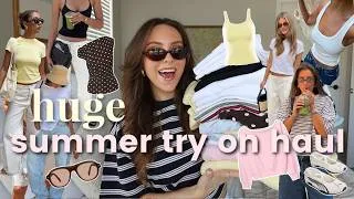 Thumbnail: COOL GIRL summer try on haul ⭐️💸 | aritzia summer sale, abercrombie, sunglasses (outfit inspo)