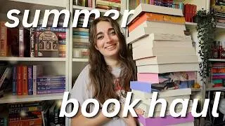 Thumbnail: HUGE summer book haul! 📚🛍️