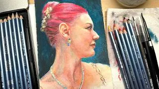 Thumbnail: Watercolor Pencils for PORTRAITS! Cretacolor Tutorial