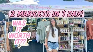 Thumbnail: Two Markets in One Day 😱 Was it Worth it???