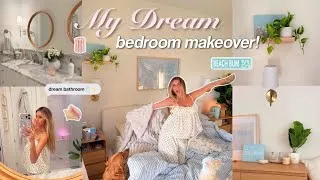 Thumbnail: AESTHETIC ROOM MAKEOVER✨ aesthetic, decorating, shopping + bathroom  transfomation