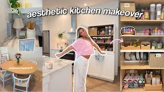 Thumbnail: aesthetic kitchen makover & tour♡ hugee transformation