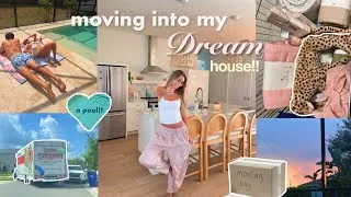 Thumbnail: i found my DREAM house🔑 moving in, house tour, road trip + update!