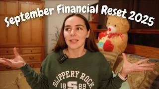 Thumbnail: September Financial Reset | Student Loan Payoff and Net Worth