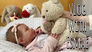 Thumbnail: Afternoon Routine With Baby Esmaé🧸 Cute Newborn Baby Sounds| Emilyxreborns 