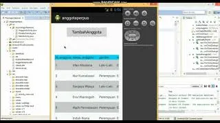 Thumbnail: Tutorial Penggunaan Aplikasi Mobile CRUD Untuk (tabel  admin, buku, anggota)