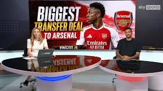 Thumbnail: VINICIUS JR TO ARSENAL? GUNNERS CLOSE IN ON BLOCKBUSTER REAL MADRID DEAL!