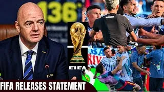 Thumbnail: FIFA RELEASES STATEMENT AS POST-MATCH CHAOS SPARKS GLOBAL DEBATE