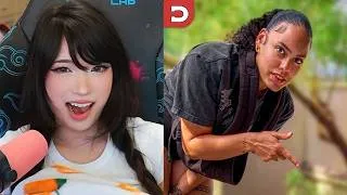 Thumbnail: Emiru Reacts to "She Outsmarted Her Neighbors" by @DailyDoseOfInternet