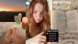 Thumbnail: realistic self care night routine ₊✧ 🧼 | sunset walks, being cozy