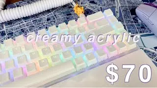 Thumbnail: creamy acrylic keyboard