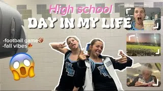 Thumbnail: SCHOOL DAY IN MY LIFE (Classes, friends, starbucks, football game!)