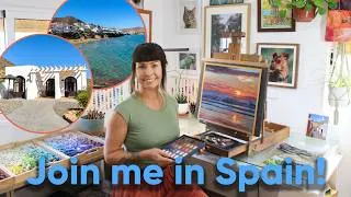 Thumbnail: Spanish Pastel Retreat Announcement 2027 - Join me for a whole week!