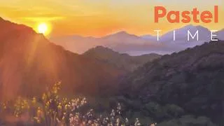 Thumbnail: Sunset Mountains of Malaga in Soft Pastel - Timelapse