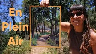 Thumbnail: Learning to Paint en Plein Air - Soft Pastel Spanish Forest