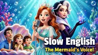 Thumbnail: The Mermaid’s Voice! | Easy English Listening Practice (A2)