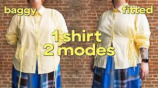 Thumbnail: Sewing My Dream Shirt To Be Baggy & Fitted