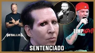 Thumbnail: Marilyn Manson es Sentenciado | Metallica NO le gustaba Enter Sandman | Limp Bizkit