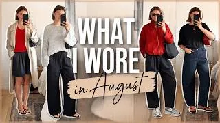 Thumbnail: What I Wore In August | Real Life Late Summer Outfits