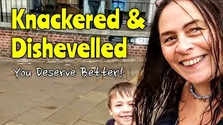 Thumbnail: Knackered & Dishevelled Waffling Woman | Real Life Slow Living Vlog