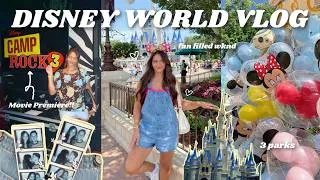 Thumbnail: DISNEY WORLD VLOG ✨ Camp Rock 3 premiere, 3 parks, fun activities and more!!