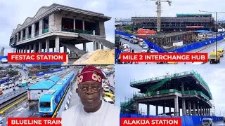 Thumbnail: Massive Construction On The BLUE LINE PROJECT/ Mile 2 - Okokomaiko 