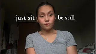 Thumbnail: there are answers found in the silence 