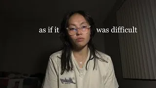 Thumbnail: stop acting like the challenge is hard 