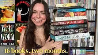 Thumbnail: every book I read in june and july📚reading wrap-up! yesteryear, lots of horror, & enemies to lovers💛