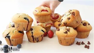 Thumbnail: Make assorted Muffins USING 1 RECIPE | Easy Muffin Recipe