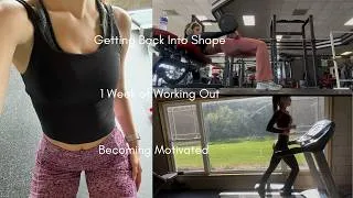 Thumbnail: A Week of Getting Back Into Shape! | Workout Vlog