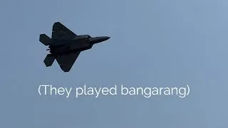 Thumbnail: F-22 takeoff at Abbotsford Airshow 2024