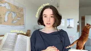 Thumbnail: chopping my hair, new favourite book, shipwrecks 💇‍♀️ reading vlog