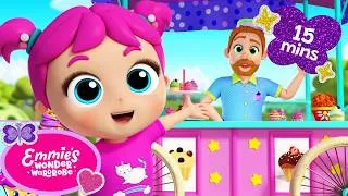 Thumbnail: Makes a New Friend at the Park! 🛼 Playdate Fun |  Emmie's Mermaid Craft Corner