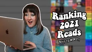 Thumbnail: RANKING ALL THE BOOKS I READ IN 2021.