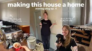 Thumbnail: Making this house a home 🏡📦 Renovating our first house & home decor shopping! Moving vlog (ep. 4)