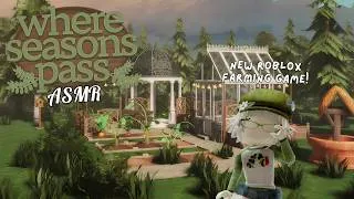 Thumbnail: asmr 🌲 where seasons pass | cozy new roblox farming game