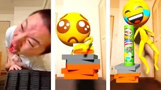 Thumbnail: Mr.Emoji Funny Video 😂😂😂 |Cartoon Best TikTok Compilation August 2026 Part85 sprunki junya sonic