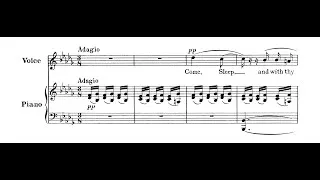 Thumbnail: "Sleep" by Ivor Gurney. Piano part.