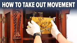 Thumbnail: How to take a movement out of a Grandfather Clock - Clock maintenance tutorial (INTERMEDIATE LEVEL)