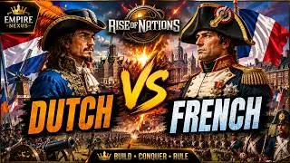 Thumbnail: 🇳🇱 Dutch vs French 🇫🇷  Epic European Showdown!  | Rise of Nations