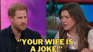 Thumbnail: Kelly Clarkson DESTROYS Prince Harry LIVE On TV After Explosive Argument