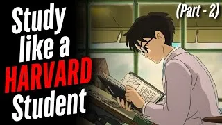 Thumbnail: 4 More Study TECHNIQUES Harvard Students Swear By (PART-2) | Study Tips.|
