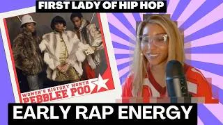 Thumbnail: Pebblee Poo – A Fly Guy Reaction | Empress Reacts (80s HIP-HOP WAS FUN 🔥)