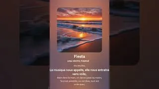 Thumbnail: "Fiesta - La Chanson de l'Été 2024 🌞 | La Nouvelle Hit Estivale qui Fait Danser !"
