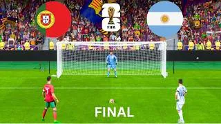 Thumbnail: Portugal vs Argentina - Ronaldo vs Messi - World Cup Final 2026 - Penalty Shootout - FC 25