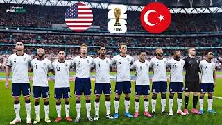 Thumbnail: Ronaldo Messi Neymar Mbappe - Turkiye vs USA - FIFA World Cup 2026 - PES Simulation