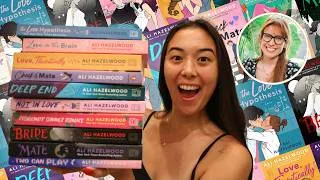 Thumbnail: the ultimate guide to Ali Hazelwood books