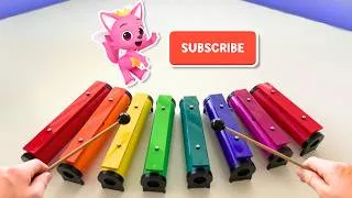 Thumbnail: PinkFong "subscribe" logo effect on 30 cool instruments!